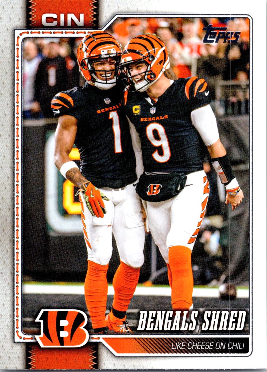 2026 Topps Flagship #293 Cincinnati Bengals front