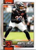 2026 Topps Flagship #212 Montez Sweat front