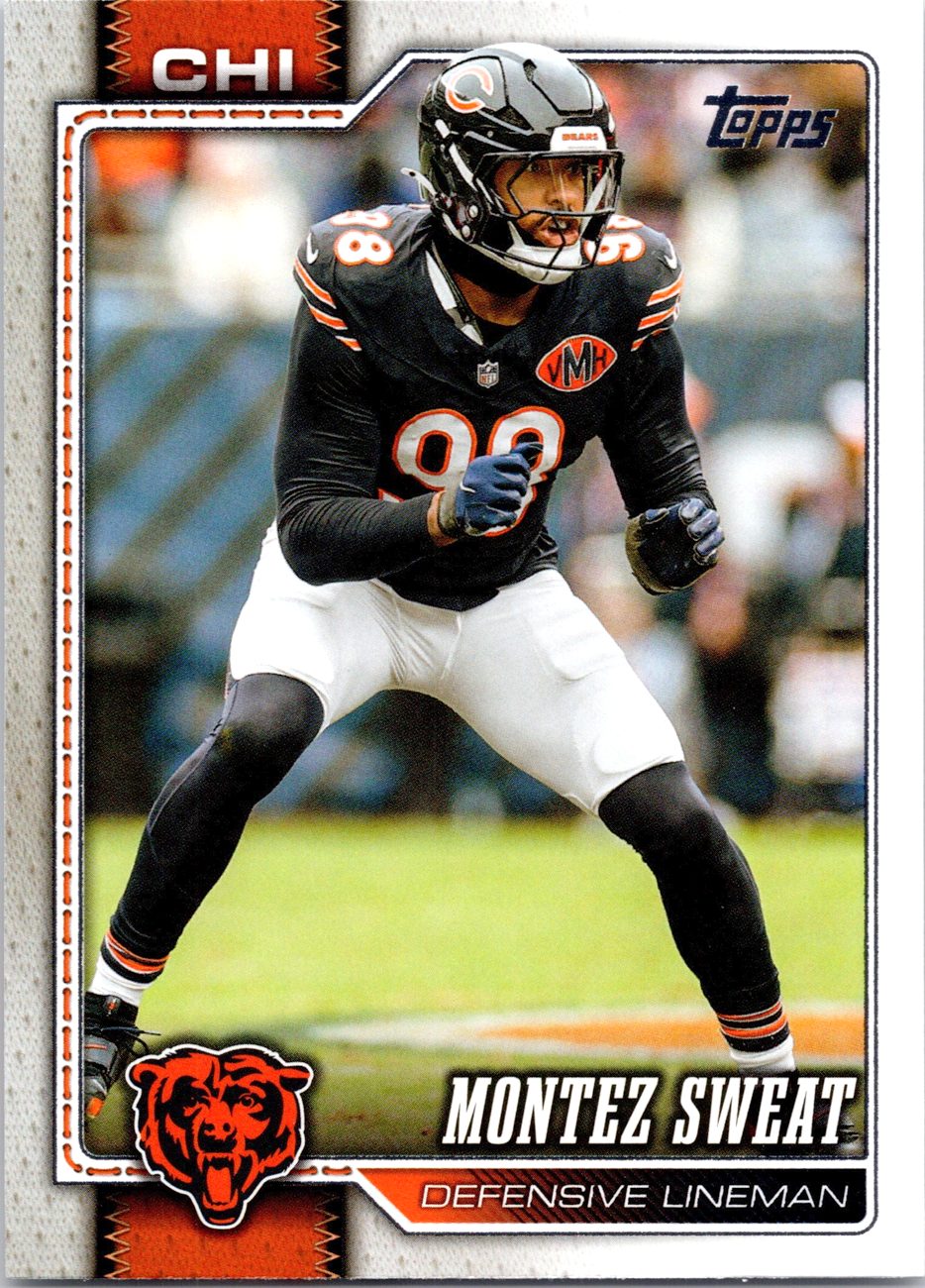 2026 Topps Flagship #212 Montez Sweat front