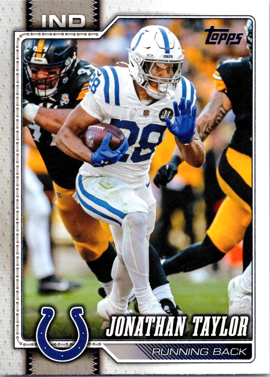 2026 Topps Flagship #86 Jonathan Taylor front