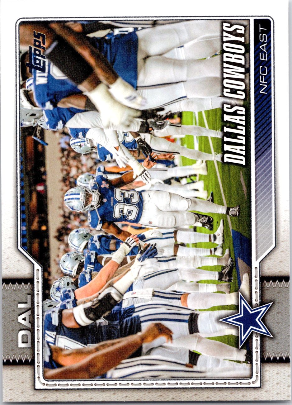 2026 Topps Flagship #272 Dallas Cowboys front