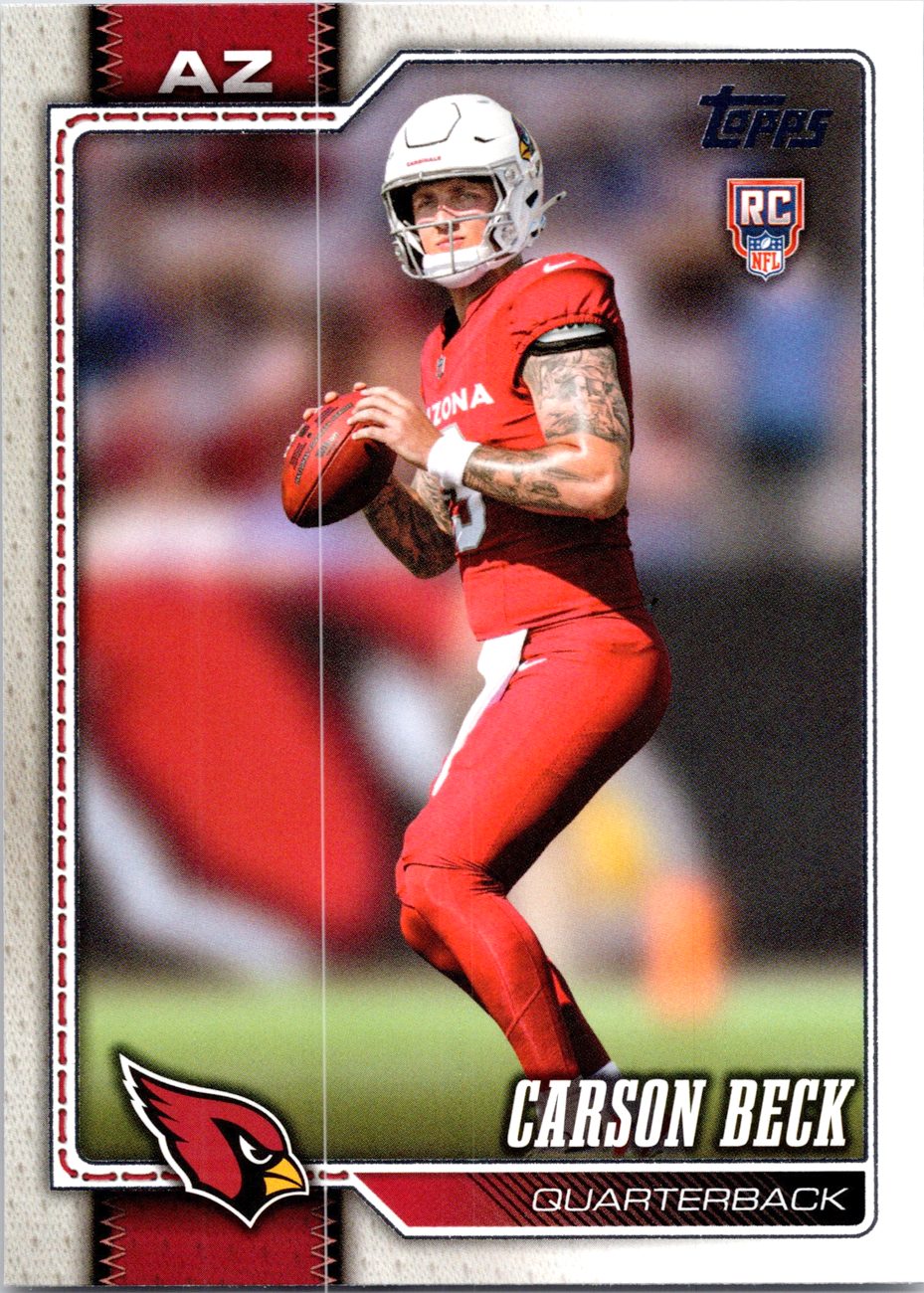 2026 Topps Flagship #305 Carson Beck RC front