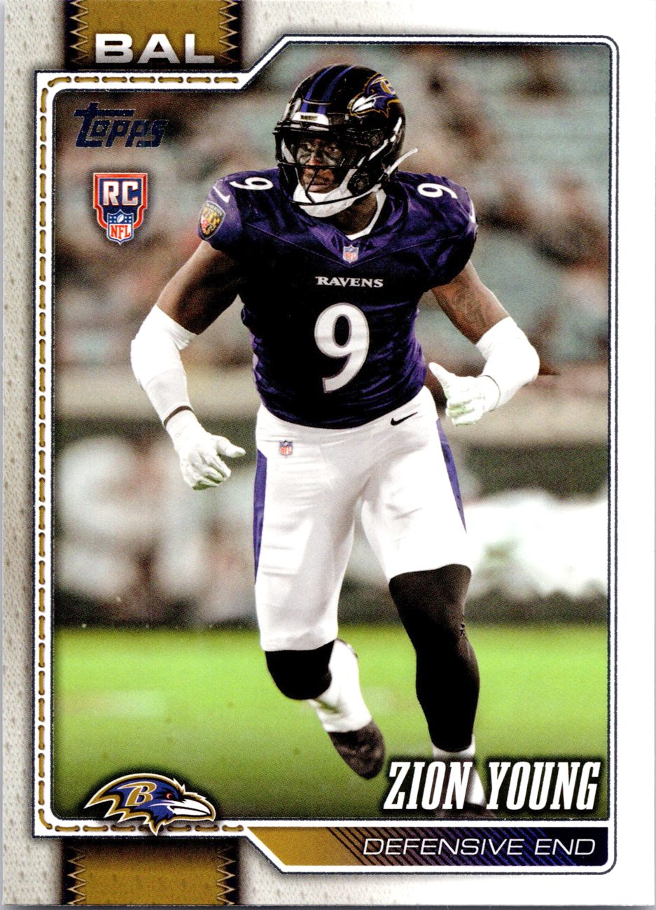 2026 Topps Flagship #360 Zion Young RC front