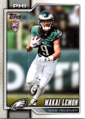 2026 Topps Flagship #319 Makai Lemon RC front