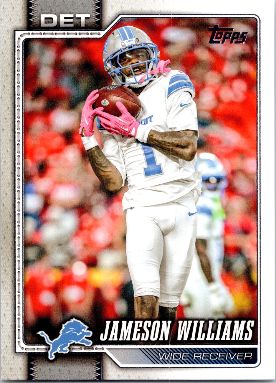 2026 Topps Flagship #67 Jameson Williams front