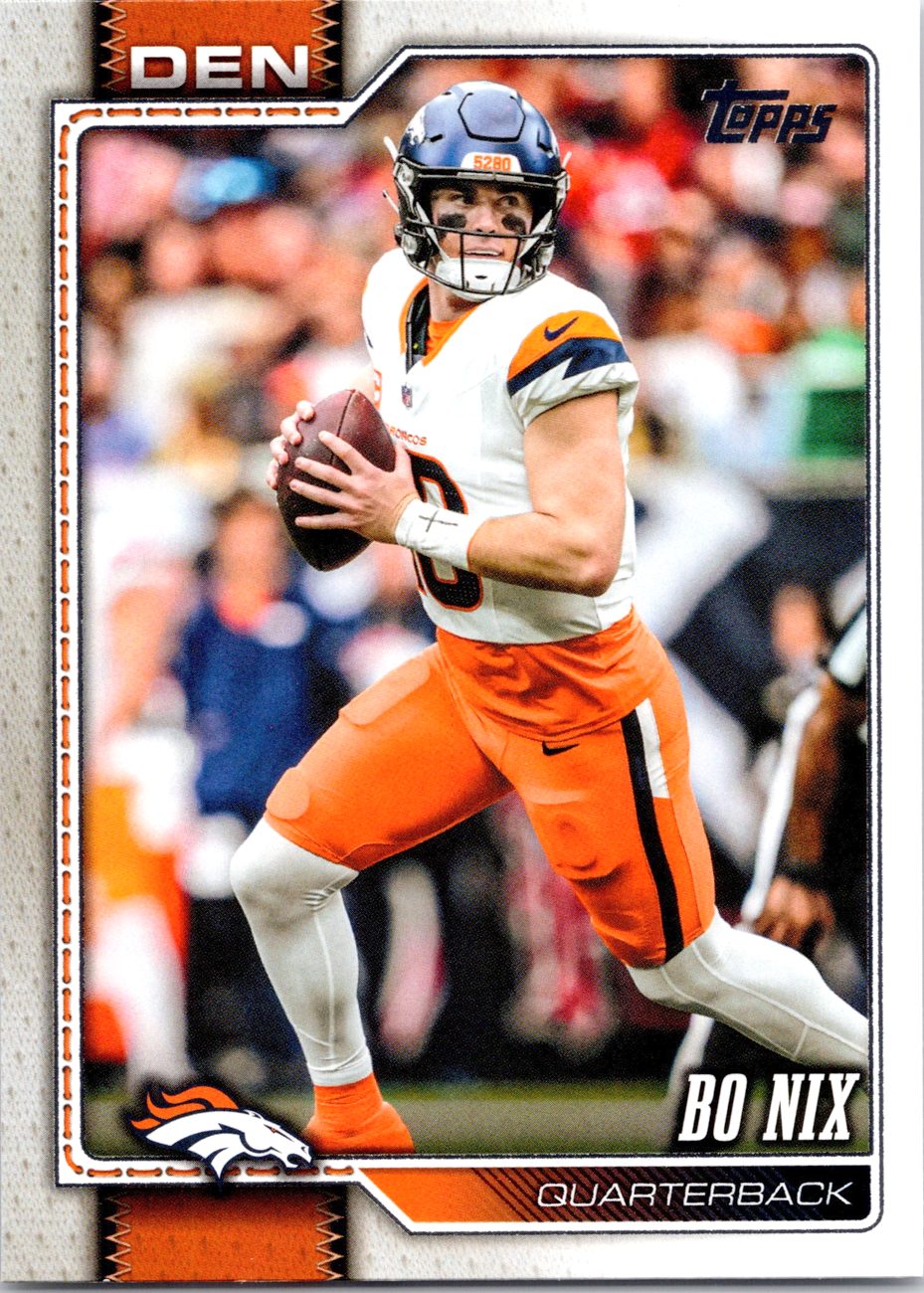 2026 Topps Flagship #58 Bo Nix