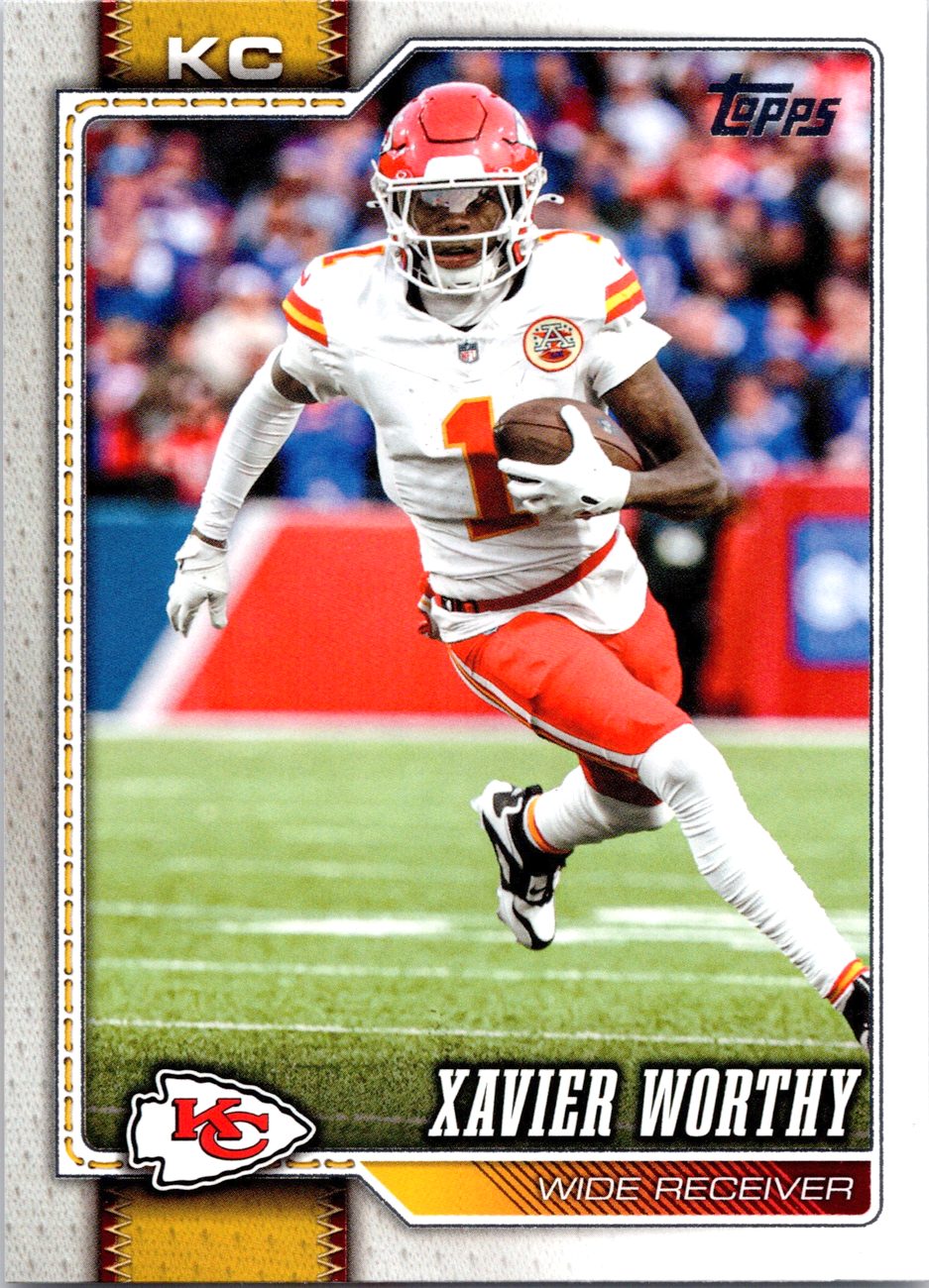 2026 Topps Flagship #96 Xavier Worthy front