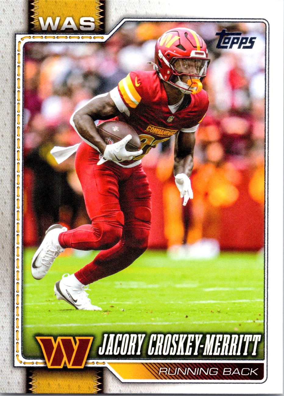 2026 Topps Flagship #197 Jacory Croskey-Merritt front