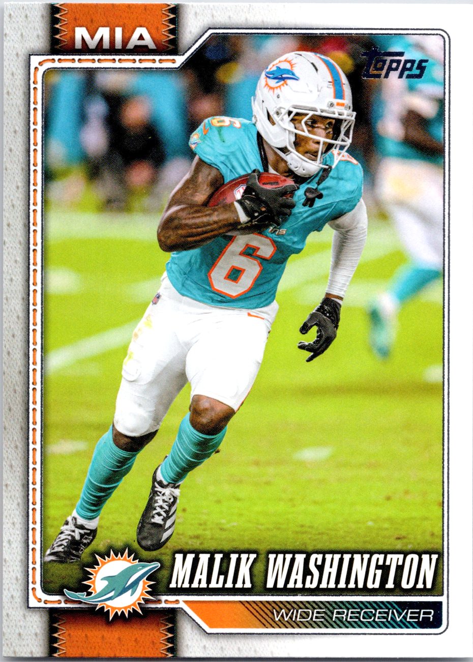 2026 Topps Flagship #123 Malik Washington front