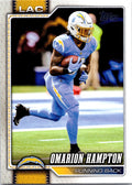 2026 Topps Flagship #107 Omarion Hampton front