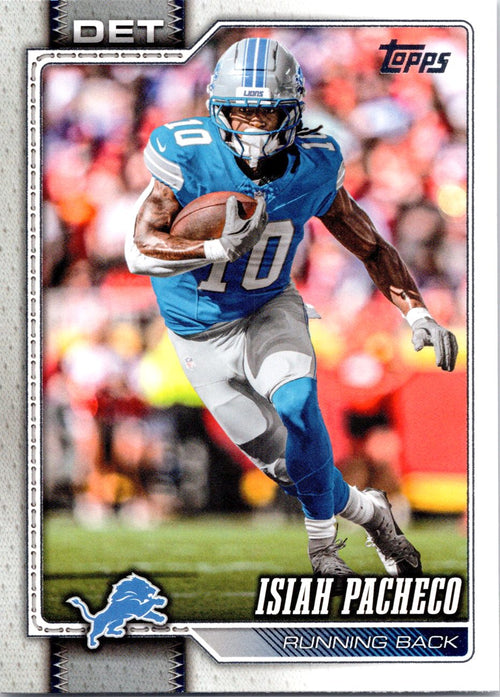 2026 Topps Flagship #103 Isiah Pacheco front