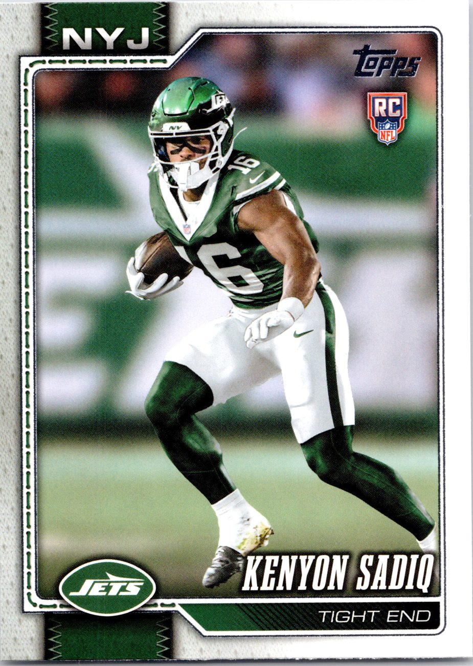 2026 Topps Flagship #338 Kenyon Sadiq RC front