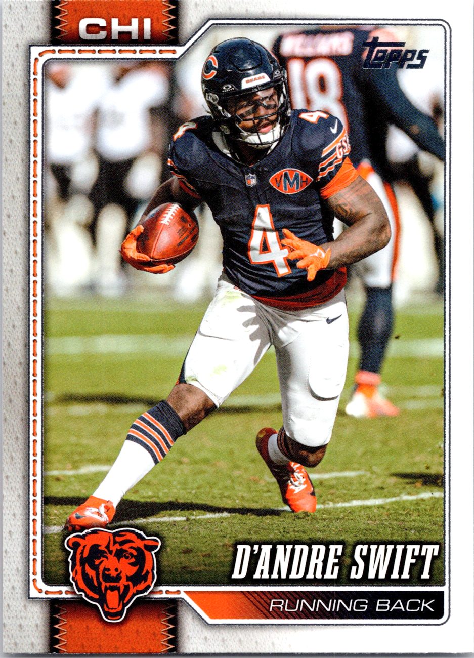 2026 Topps Flagship #37 D'Andre Swift front