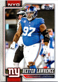 2026 Topps Flagship #155 Dexter Lawrence front