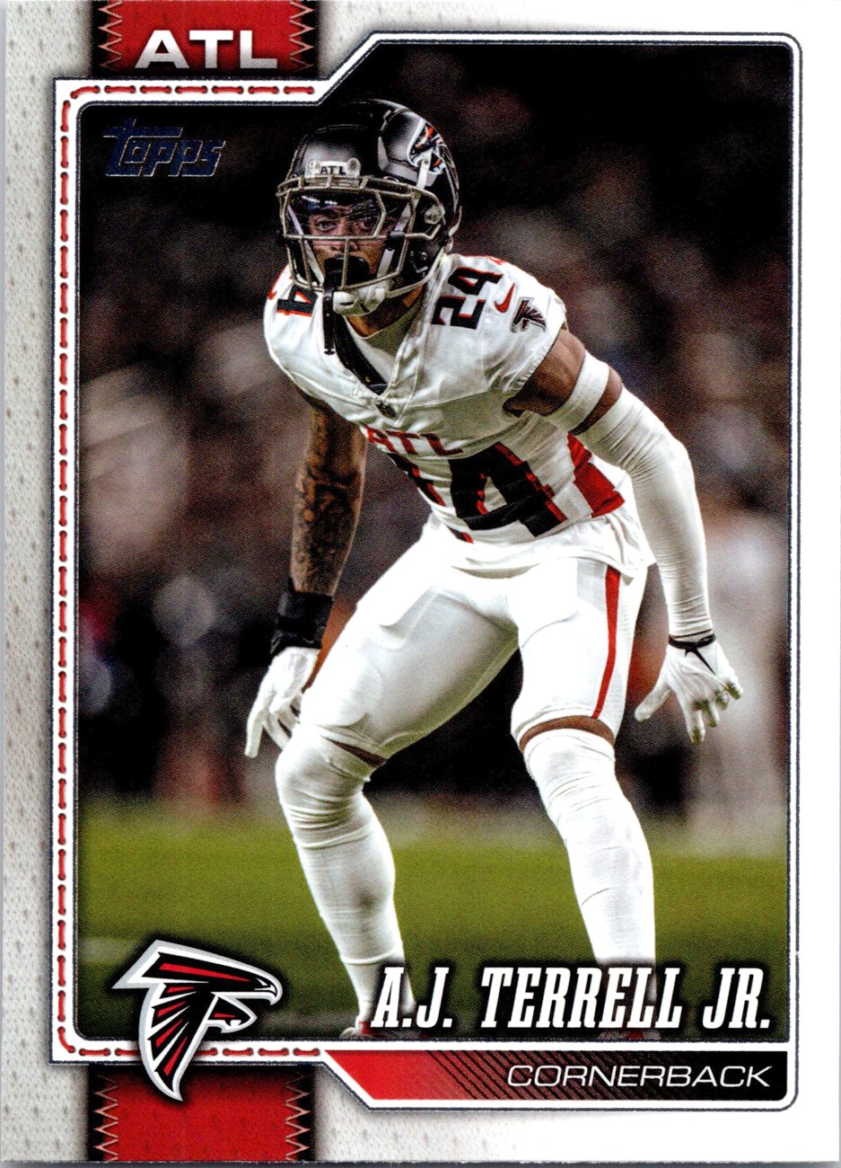 2026 Topps Flagship #9 A.J. Terrell front