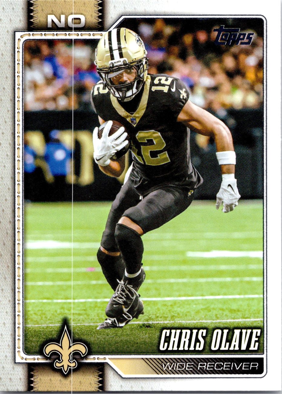2026 Topps Flagship #147 Chris Olave front