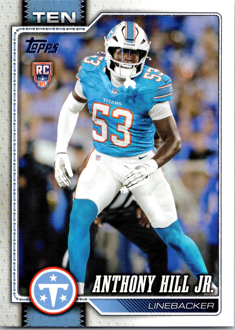 2026 Topps Flagship #389 Anthony Hill Jr. RC front