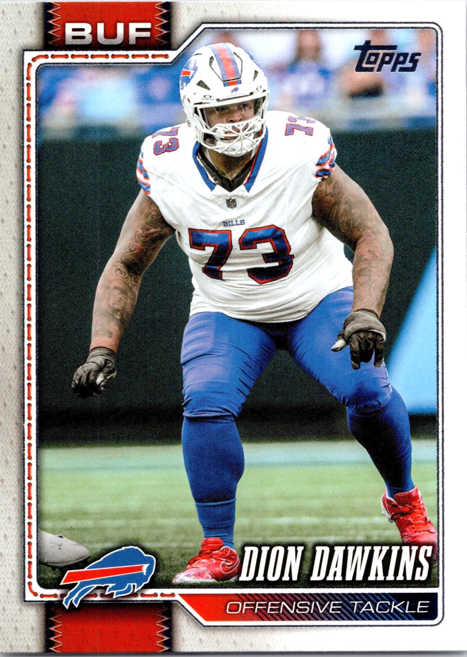 2026 Topps Flagship #23 Dion Dawkins front