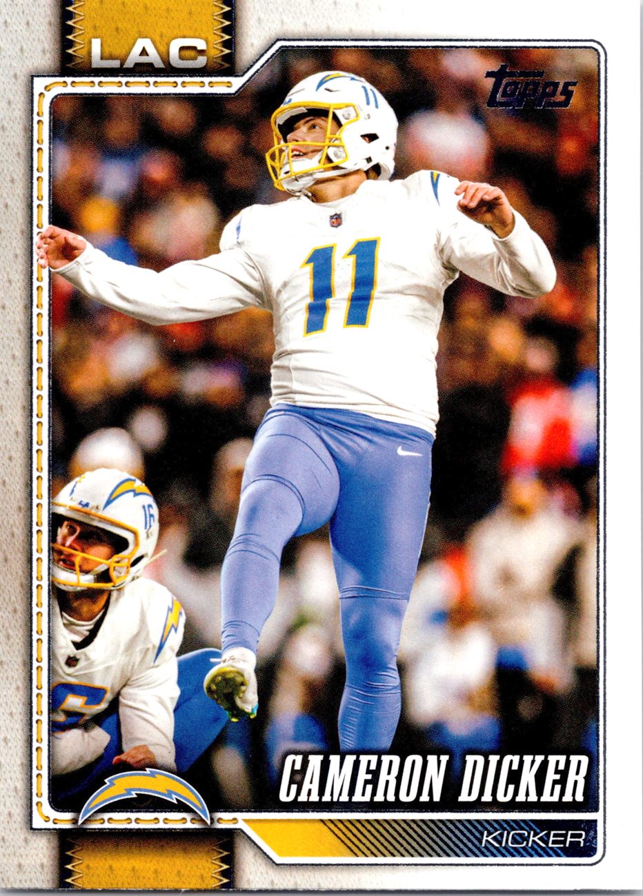 2026 Topps Flagship #112 Cameron Dicker front