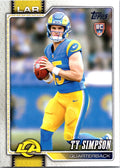 2026 Topps Flagship #302 Ty Simpson RC front