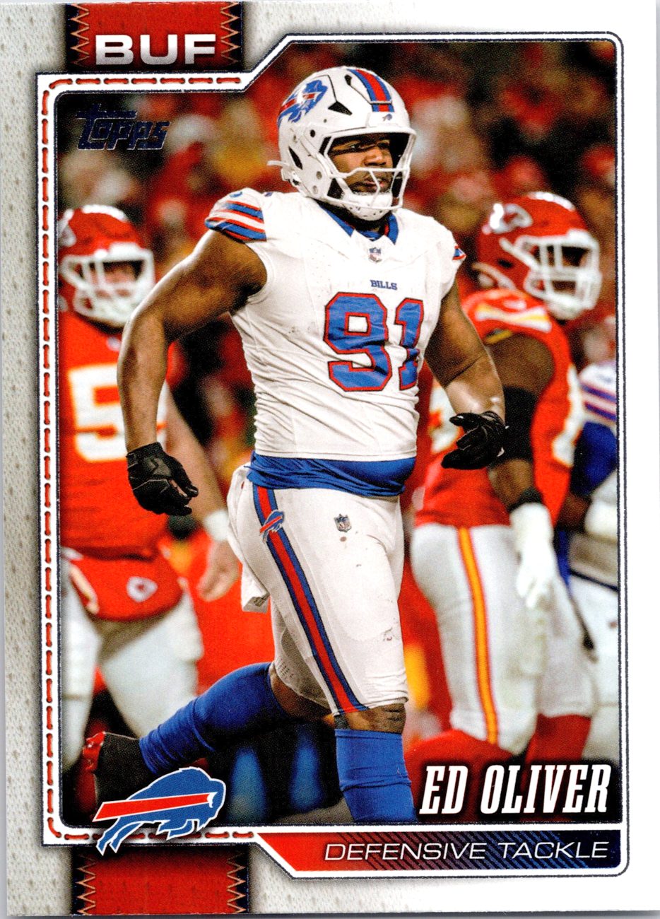 2026 Topps Flagship #208 Ed Oliver front