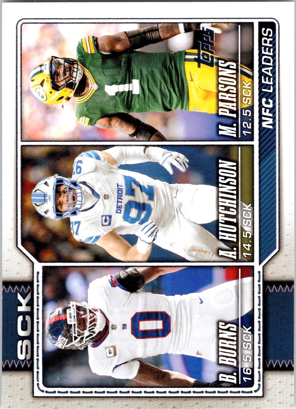 2026 Topps Flagship #287 Aidan Hutchinson front