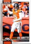 2026 Topps Flagship #61 Nik Bonitto front