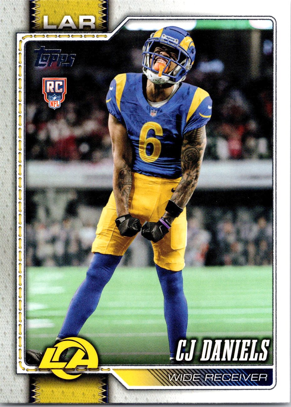 2026 Topps Flagship #391 CJ Daniels RC front