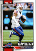 2026 Topps Flagship #20 Keon Coleman front