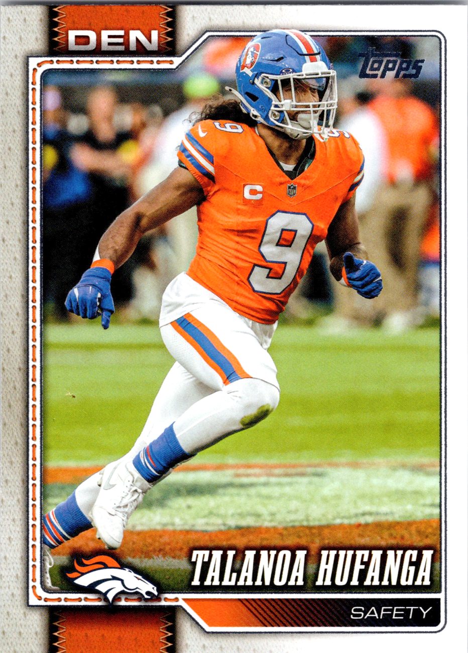 2026 Topps Flagship #220 Talanoa Hufanga front