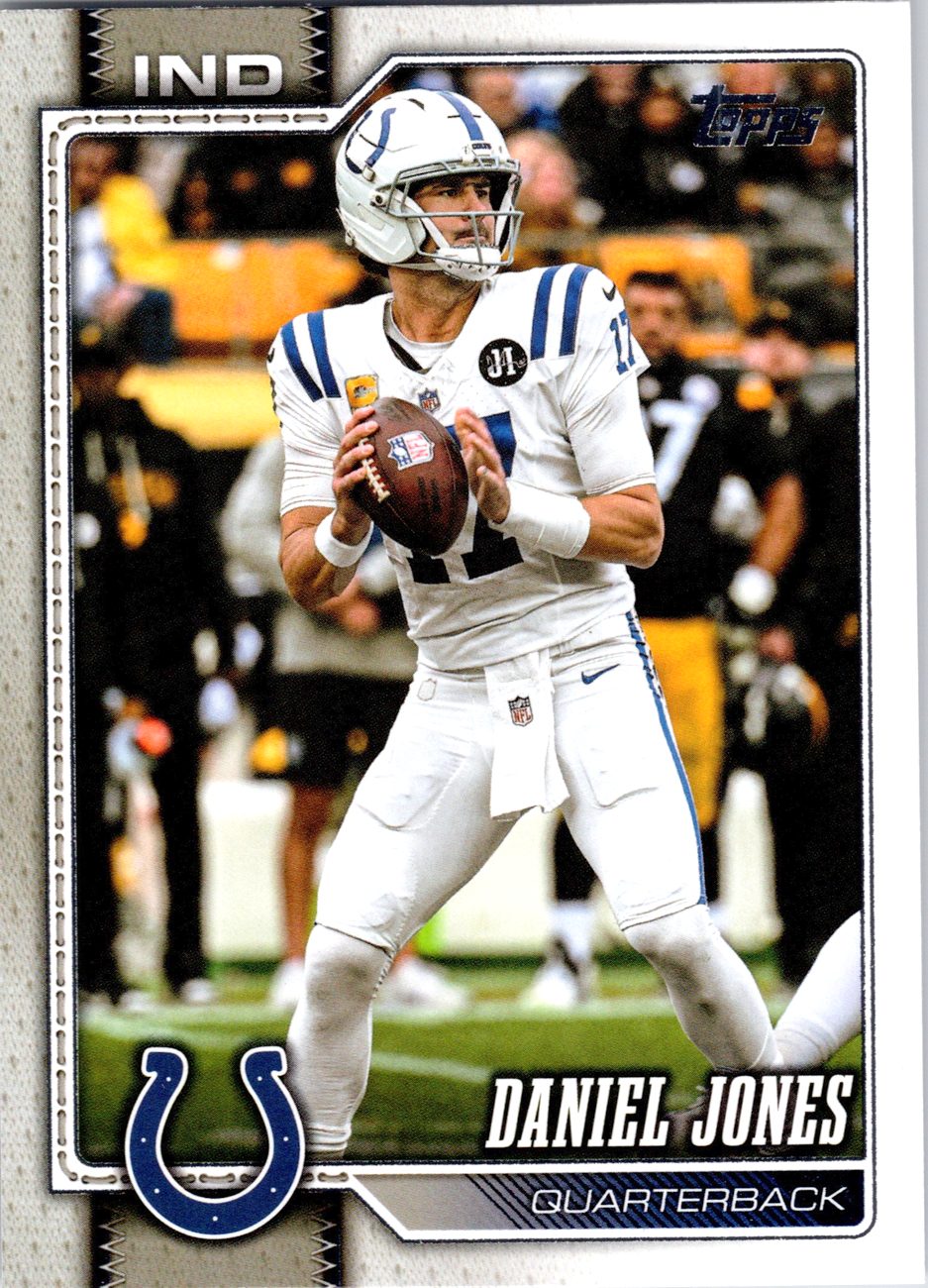 2026 Topps Flagship #89 Daniel Jones front