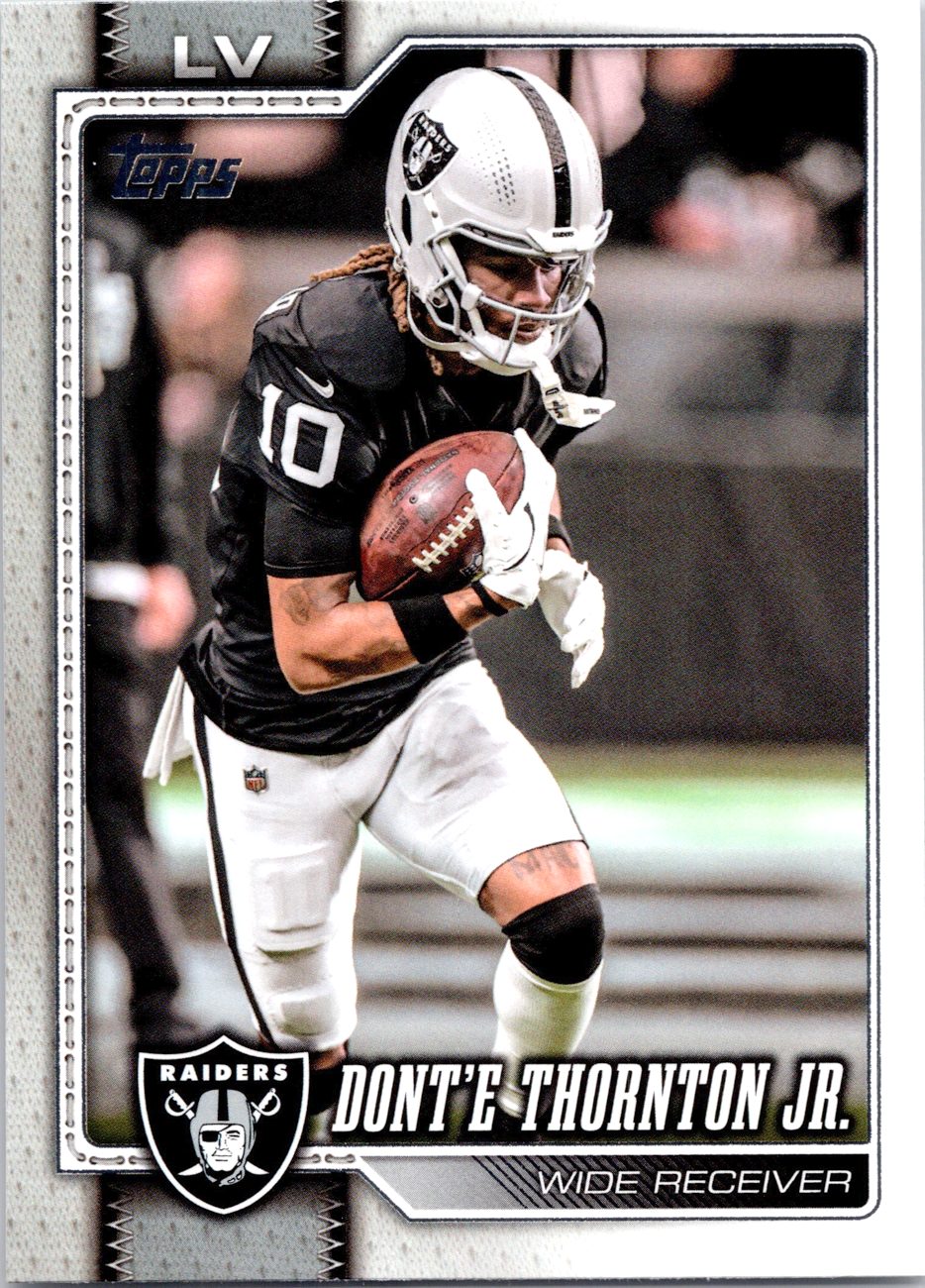 2026 Topps Flagship #118 Dont'e Thornton Jr. front