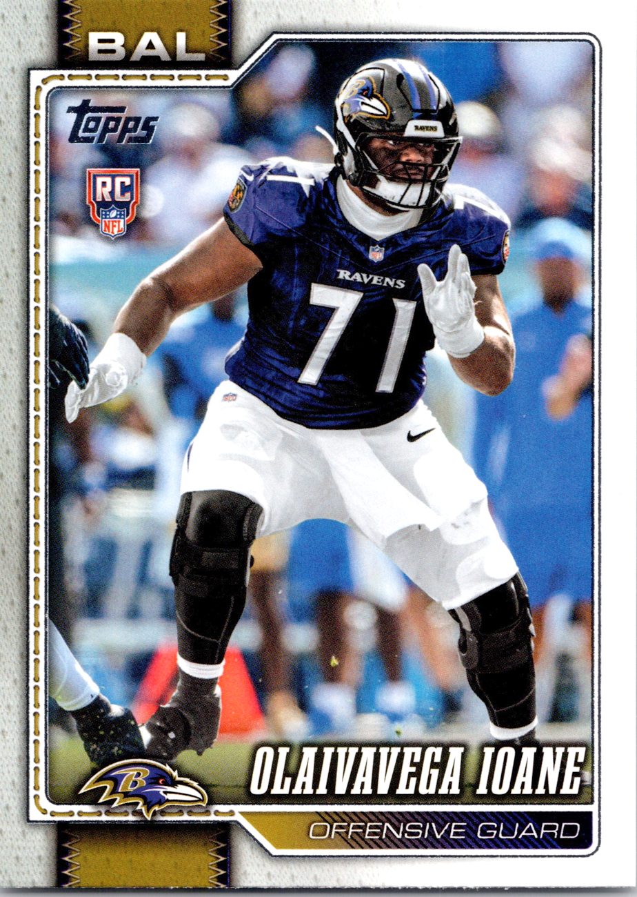 2026 Topps Flagship #362 Olaivavega Ioane RC front