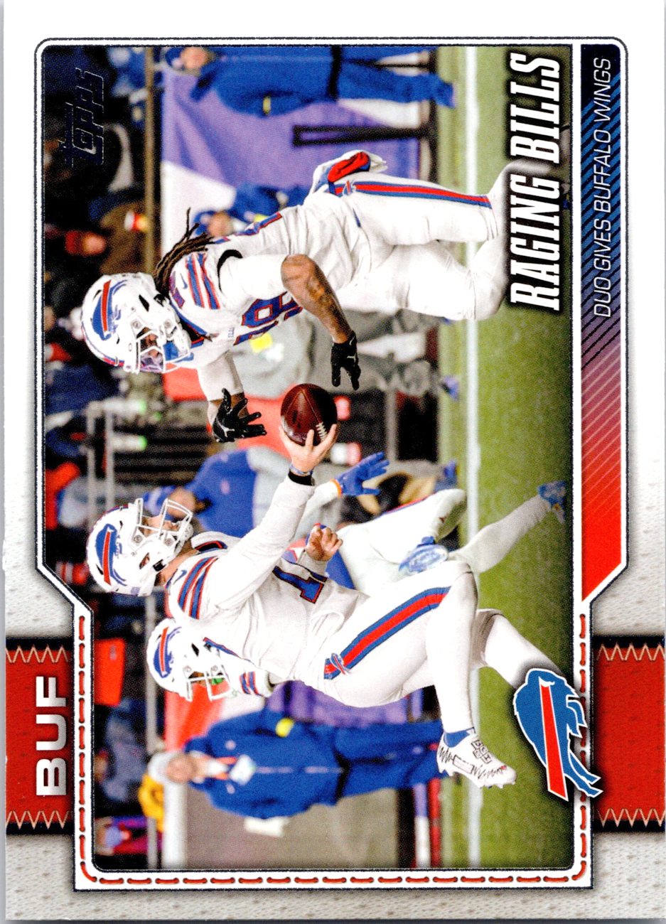 2026 Topps Flagship #292 Buffalo Bills front