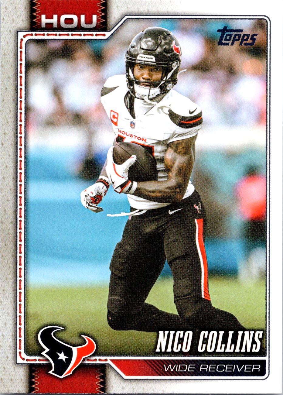 2026 Topps Flagship #83 Nico Collins front