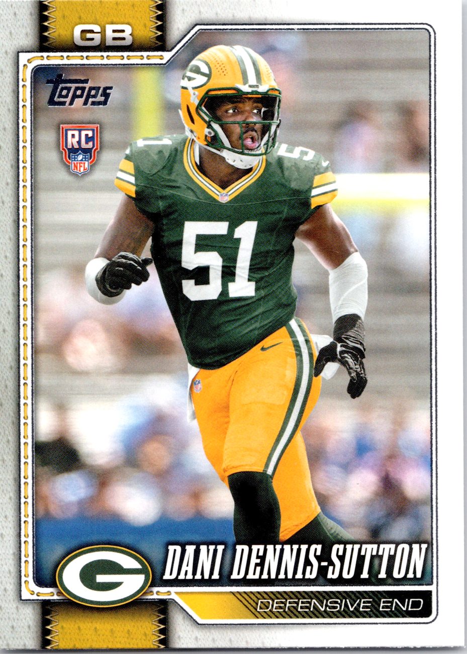 2026 Topps Flagship #393 Dani Dennis-Sutton RC front