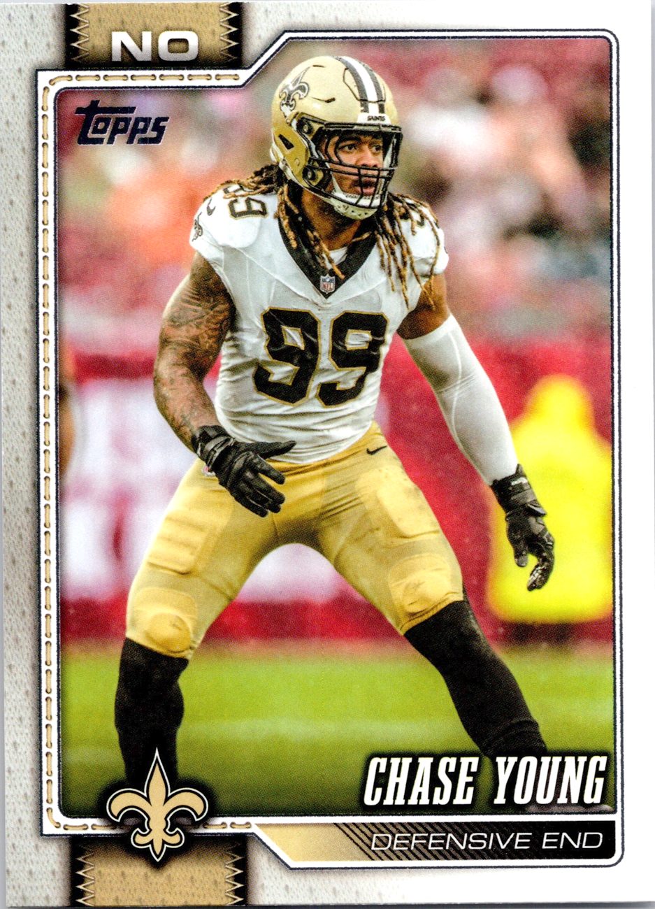 2026 Topps Flagship #244 Chase Young front