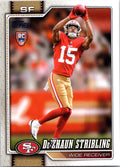 2026 Topps Flagship #336 De'Zhaun Stribling RC front