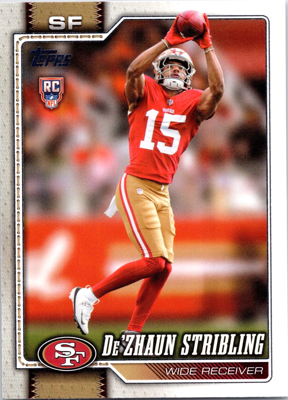 2026 Topps Flagship #336 De'Zhaun Stribling RC front