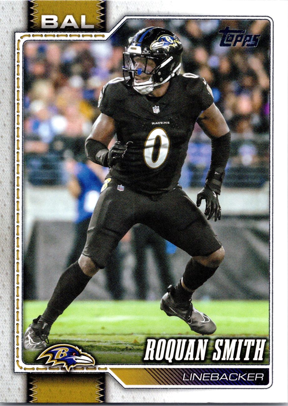 2026 Topps Flagship #17 Roquan Smith front