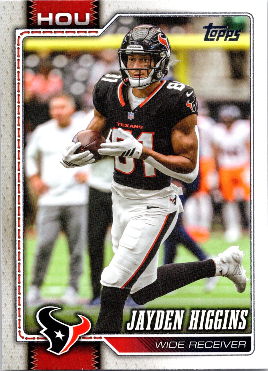2026 Topps Flagship #79 Jayden Higgins front