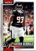 2026 Topps Flagship #364 Kayden McDonald RC front