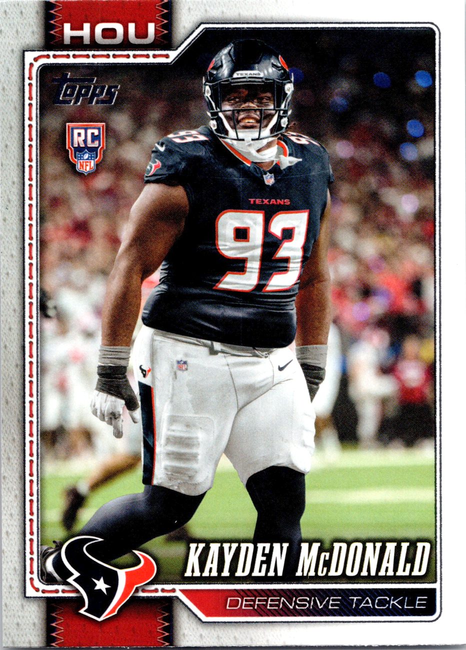 2026 Topps Flagship #364 Kayden McDonald RC front