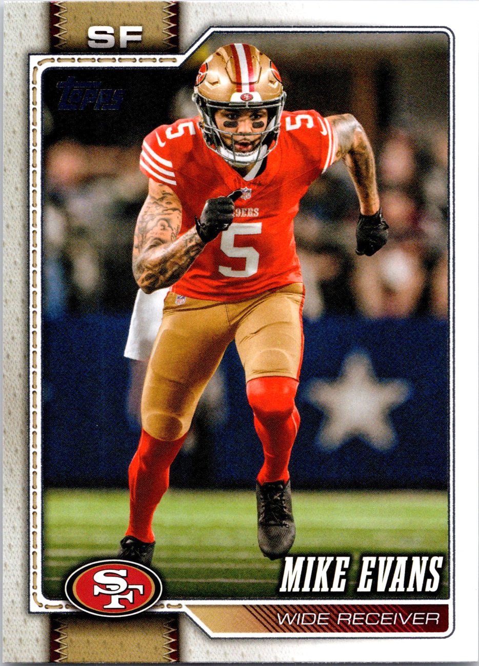 2026 Topps Flagship #156 Mike Evans front