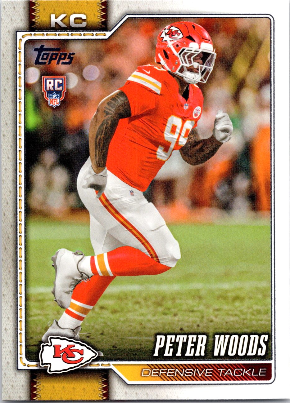 2026 Topps Flagship #342 Peter Woods RC front