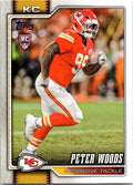 2026 Topps Flagship #342 Peter Woods RC front