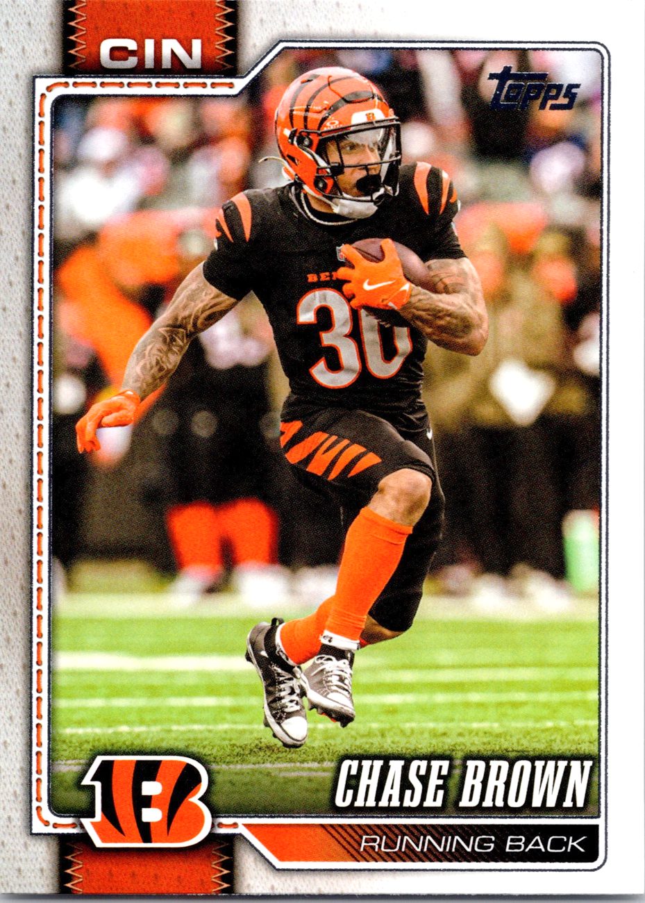 2026 Topps Flagship #42 Chase Brown front