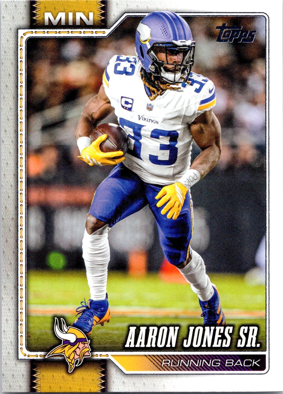 2026 Topps Flagship #240 Aaron Jones Sr. front