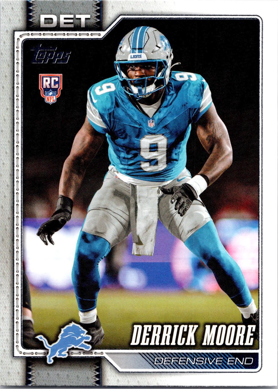 2026 Topps Flagship #317 Derrick Moore RC front