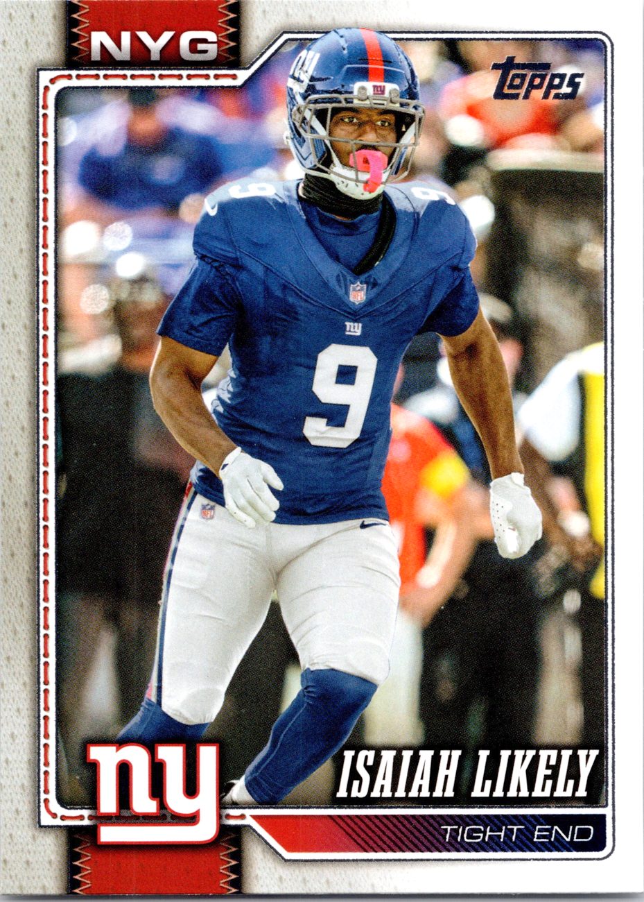 2026 Topps Flagship #206 Isaiah Likely front